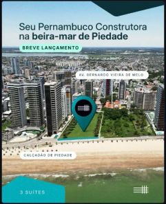 Apartamento com 3 Quartos à venda, 117m² no Piedade, Jaboatão dos Guararapes
