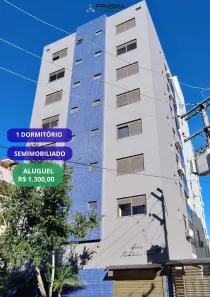 Apartamento com 1 Quarto para alugar, 38m² no Centro, Santa Maria