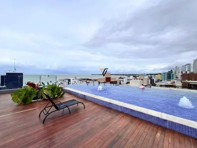 Flat com 1 Quarto à venda, 35m² no Tambaú, João Pessoa