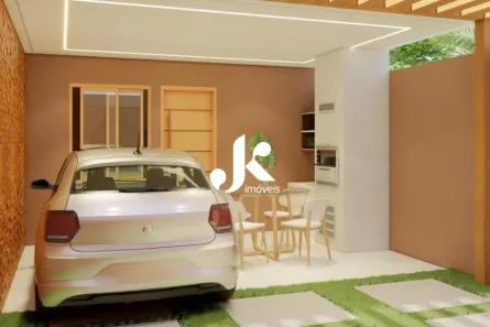 Casa com 2 Quartos à venda, 48m² no Residencial Paraíso, Sete Lagoas