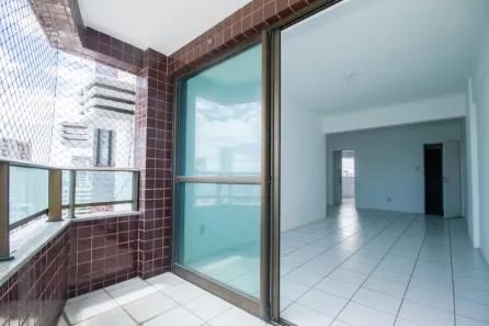 Apartamento com 3 Quartos para alugar, 94m² no Boa Viagem, Recife
