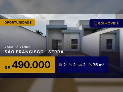 Casa com 2 Quartos à venda, 75m² no São Francisco, Serra