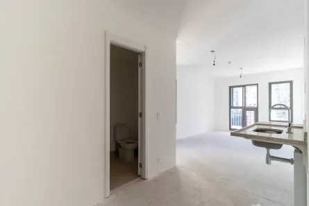 Apartamento com 1 Quarto à venda, 32m² no Santo Amaro, São Paulo