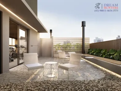 Apartamento com 1 Quarto à venda, 71m² no Mercês, Curitiba