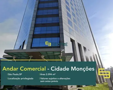 Imóvel Comercial para alugar, 2107m² no Brooklin Paulista, São Paulo