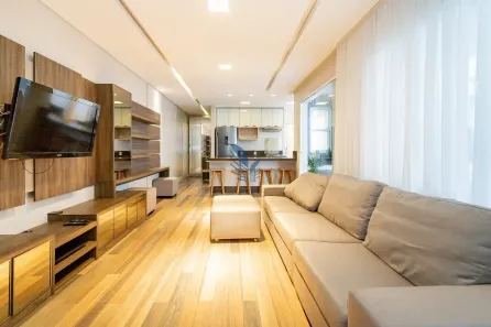 Apartamento com 3 Quartos para alugar, 107m² no Cabral, Curitiba