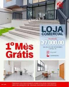 Ponto Comercial para alugar, 77m² no Bom Retiro, Curitiba