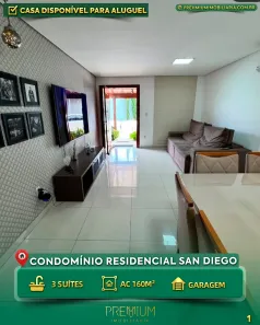 Casa de Condomínio com 3 Quartos para alugar, 160m² no Boa Vista, Vitória da Conquista