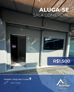 Ponto Comercial para alugar, 25m² no Vila Mogilar, Mogi das Cruzes