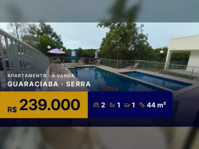 Apartamento com 2 Quartos à venda, 44m² no Guaraciaba, Serra
