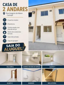 Casa com 2 Quartos à venda, 50m² no Laranjal, São Gonçalo