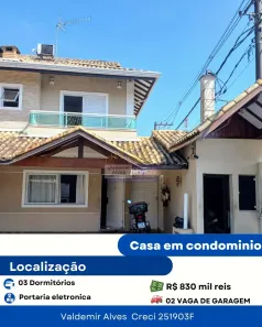 Casa de Condomínio com 3 Quartos à venda, 160m² no Centro, Ribeirão Pires