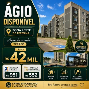 Apartamento com 2 Quartos à venda, 41m² no Verde Lar, Teresina