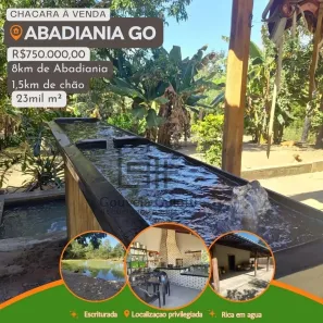 Fazenda/Sítio com 2 Quartos à venda, 23000m² no Abadiânia, Abadiânia