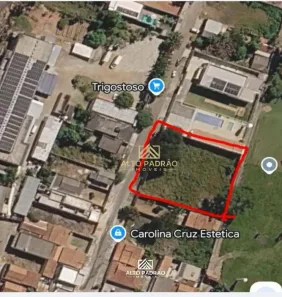 Lote/Terreno à venda, 1873m² no Chácara Rancho Dourado, Abadia de Goiás