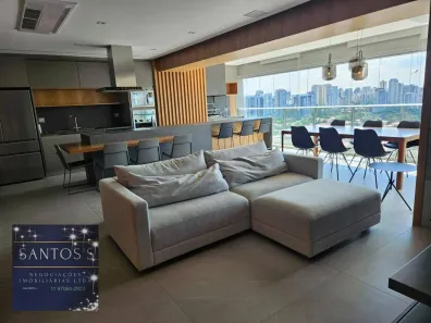 Apartamento com 3 Quartos para alugar, 130m² no Vila Gertrudes, São Paulo