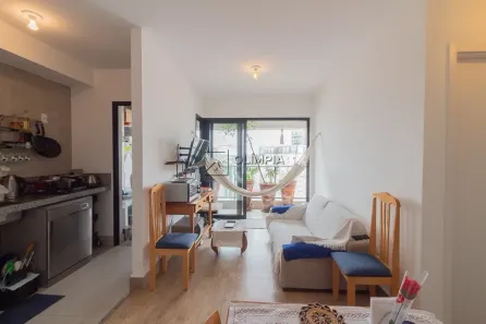 Apartamento com 1 Quarto para alugar, 48m² no Itaim Bibi, São Paulo