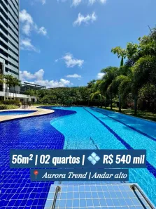 Apartamento com 2 Quartos à venda, 56m² no Santo Amaro, Recife