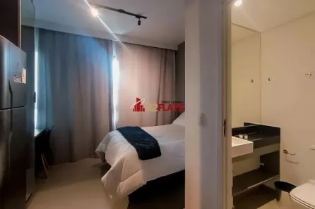 Flat com 1 Quarto para alugar, 20m² no Perdizes, São Paulo