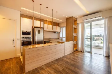 Apartamento com 1 Quarto para alugar, 58m² no Cambuí, Campinas