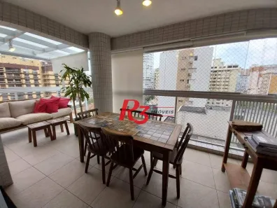 Apartamento com 2 Quartos à venda, 121m² no Gonzaga, Santos