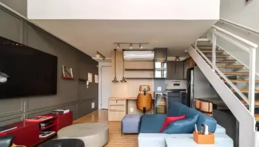 Apartamento com 1 Quarto para alugar, 70m² no Vila Nova Conceição, São Paulo