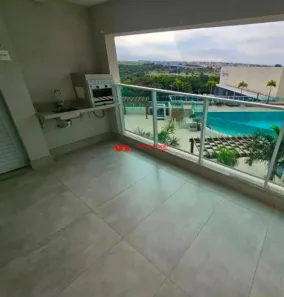 Apartamento com 3 Quartos para alugar, 106m² no Jardim Pompéia, Indaiatuba