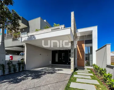 Casa de Condomínio com 3 Quartos à venda, 139m² no Água Branca, Piracicaba