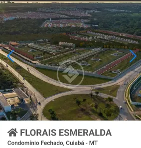Lote/Terreno à venda, 213m² no Condomínio Florais Esmeralda, Cuiabá