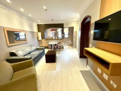 Flat com 1 Quarto à venda, 40m² no Gonzaga, Santos