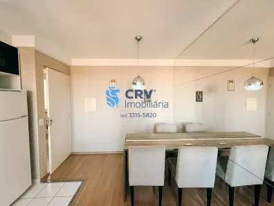 Apartamento com 2 Quartos para alugar, 49m² no Jardim Jóquei Club, Londrina