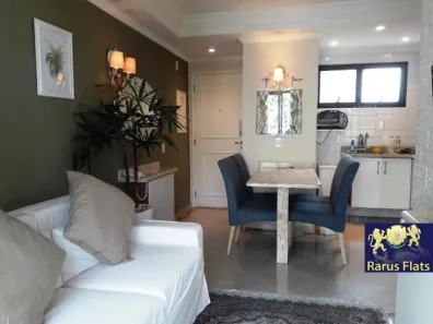 Flat com 1 Quarto para alugar, 35m² no Moema, São Paulo
