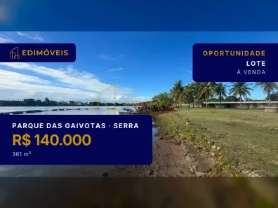 Lote/Terreno à venda, 361m² no Parque das Gaivotas, Serra
