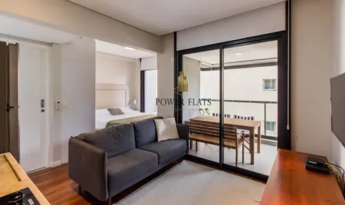 Apartamento com 1 Quarto para alugar, 35m² no Jardim Paulista, São Paulo