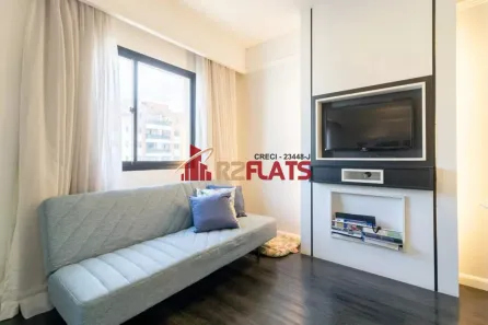 Flat com 1 Quarto para alugar, 33m² no Moema, São Paulo