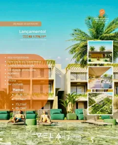 Apartamento com 1 Quarto à venda, 32m² no , São Miguel do Gostoso