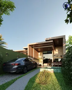 Casa de Condomínio com 3 Quartos à venda, 124m² no Coité, Eusébio