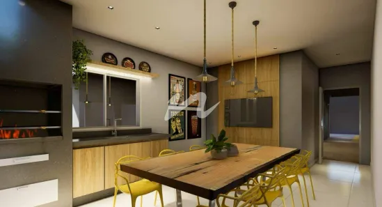 Apartamento com 2 Quartos à venda, 59m² no Novo Mundo, Uberlândia