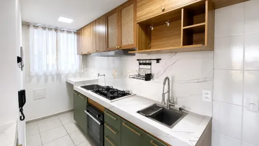 Apartamento com 2 Quartos para alugar, 55m² no Jardim Nossa Senhora das Graças, Mogi Guaçu