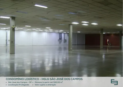 Galpão/Depósito/Armazém para alugar, 1900m² no Eugênio de Mello, São José dos Campos