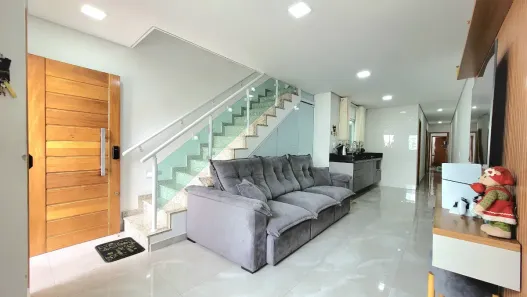 Sobrado com 4 Quartos à venda, 128m² no Vila Camilópolis, Santo André