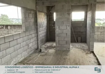 Galpão/Depósito/Armazém para alugar, 3920m² no Bairro do Grama, Caçapava