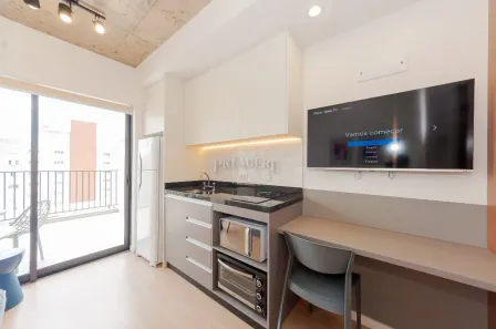 Apartamento com 1 Quarto para alugar, 29m² no Prado Velho, Curitiba