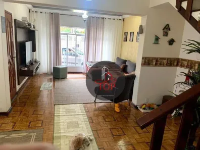Sobrado com 3 Quartos à venda, 260m² no Campestre, Santo André