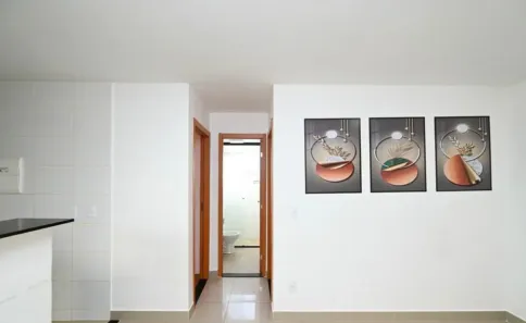 Apartamento com 2 Quartos para alugar, 43m² no Residencial Alfa, Goiânia