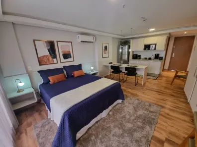 Flat com 1 Quarto para alugar, 35m² no Jardim dos Estados, Campo Grande