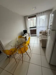 Apartamento com 1 Quarto para alugar, 48m² no Cabo Branco, João Pessoa