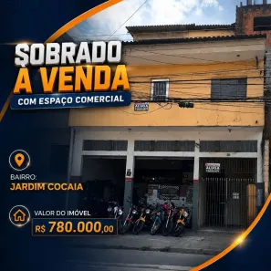 Sobrado com 3 Quartos à venda, 229m² no Cocaia, Guarulhos