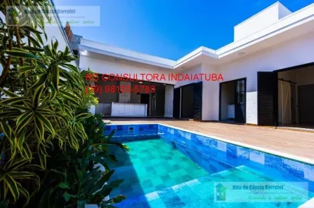 Casa de Condomínio com 3 Quartos à venda, 300m² no Jardim Residencial Dona Maria Candida, Indaiatuba