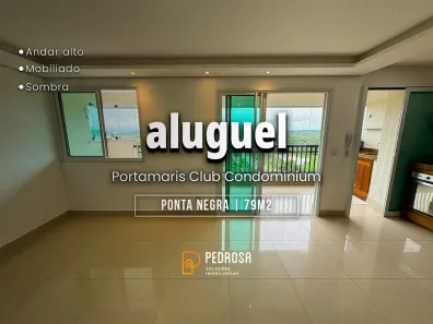 Apartamento com 3 Quartos para alugar, 79m² no Ponta Negra, Natal